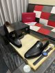 Ferragamo Black Calfskin Leather Man Shoes 052506 (3)_th.jpg
